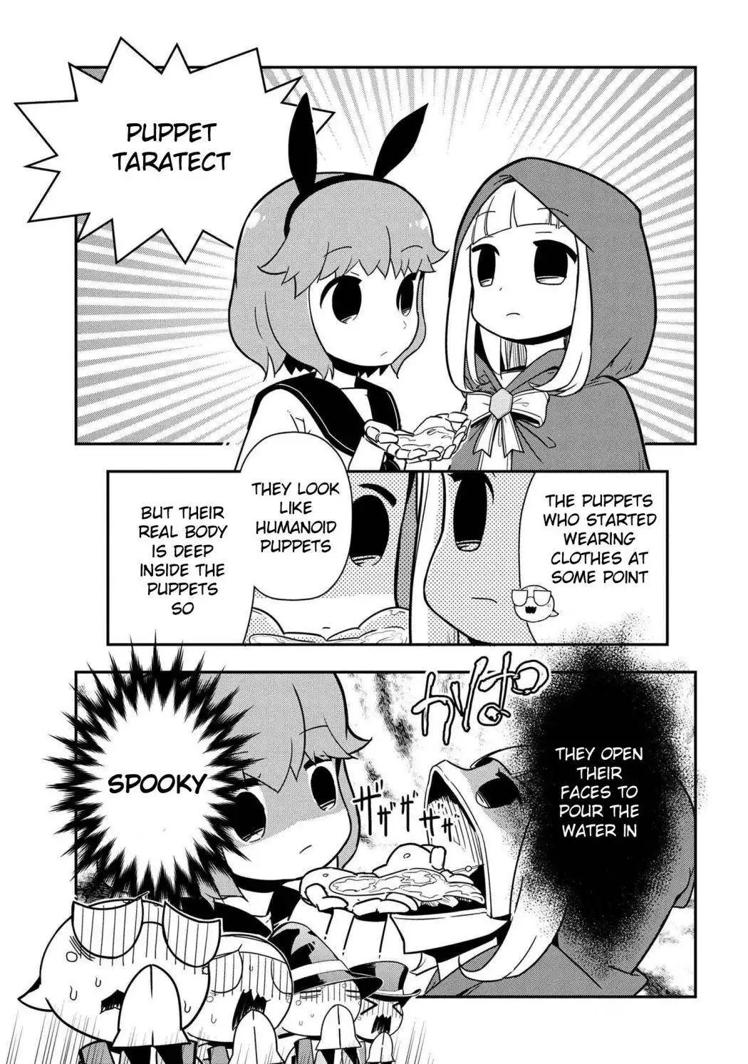 Kumo Desu ga, Nani ka? Daily Life of the Four Spider Sisters Chapter 90