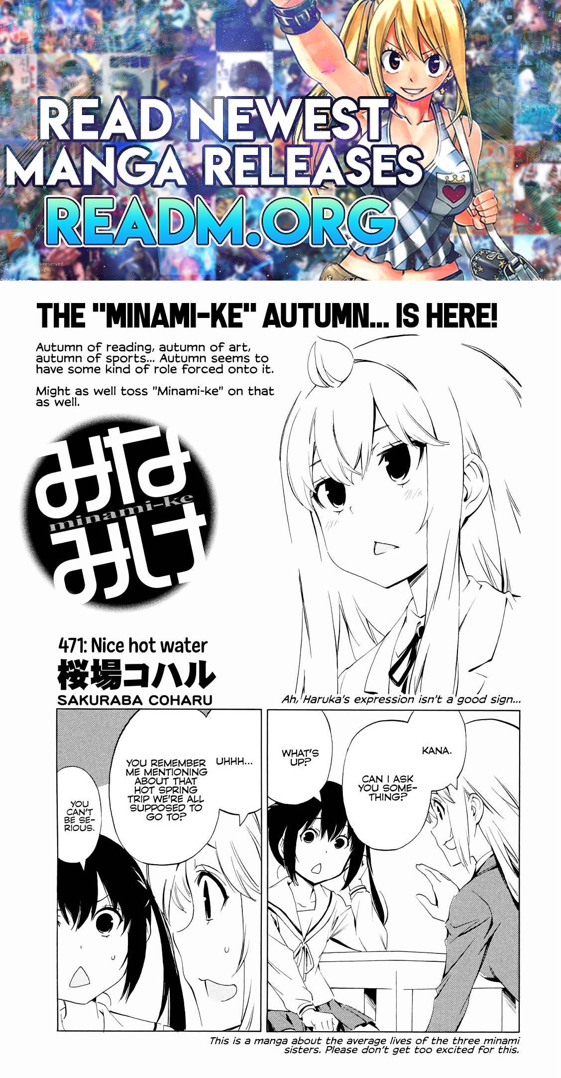 Minami-ke Chapter 471 1