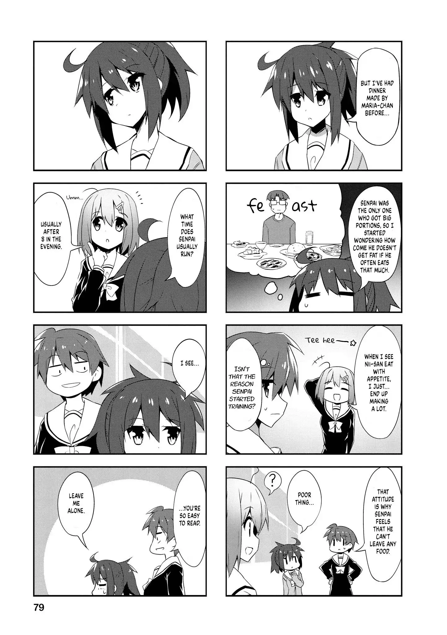 Nakahara-kun no Kahogo na Imouto Chapter 84