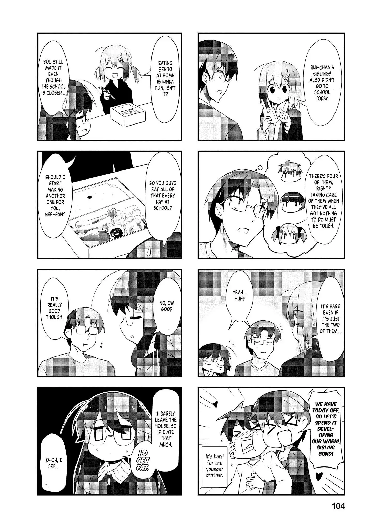 Nakahara-kun no Kahogo na Imouto Chapter 87