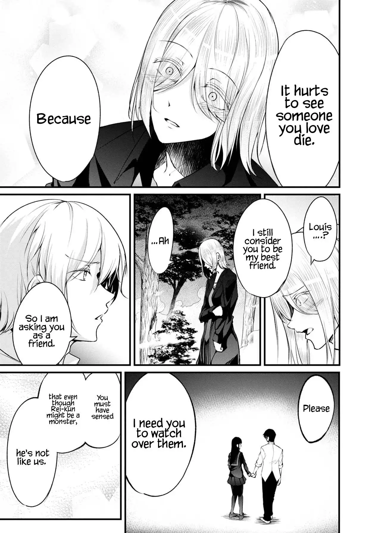 Namae no nai Kaibutsu - Kumo to Shoujo to Ryoki Satsujin Chapter 47