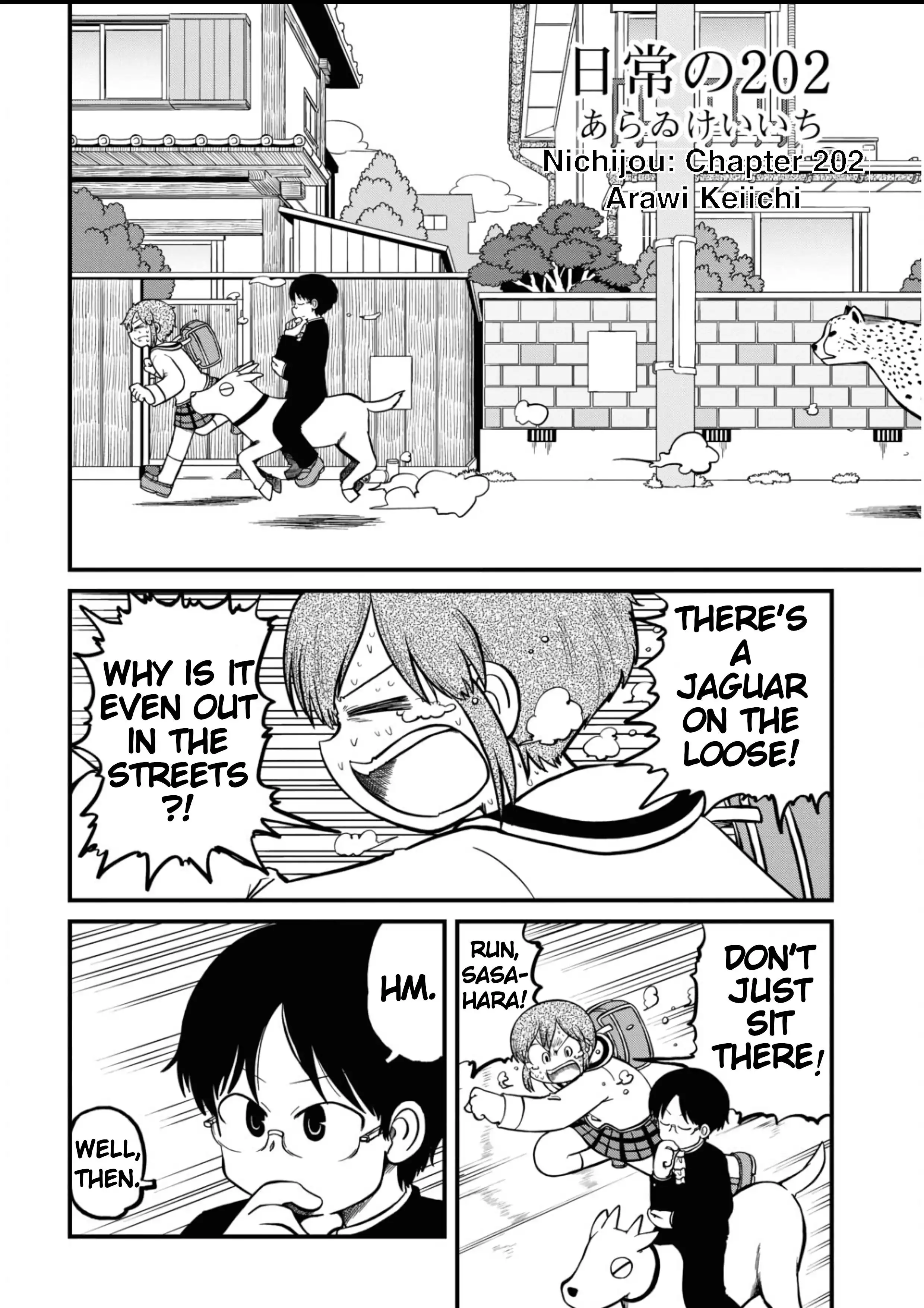 Nichijou Chapter 202 2