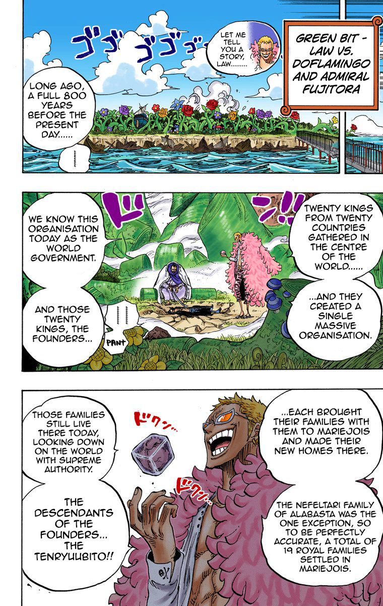 One Piece - Digital Colored Comics Chapter 722