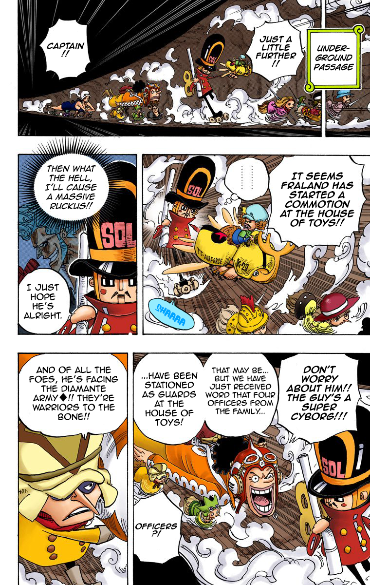 One Piece - Digital Colored Comics Chapter 732