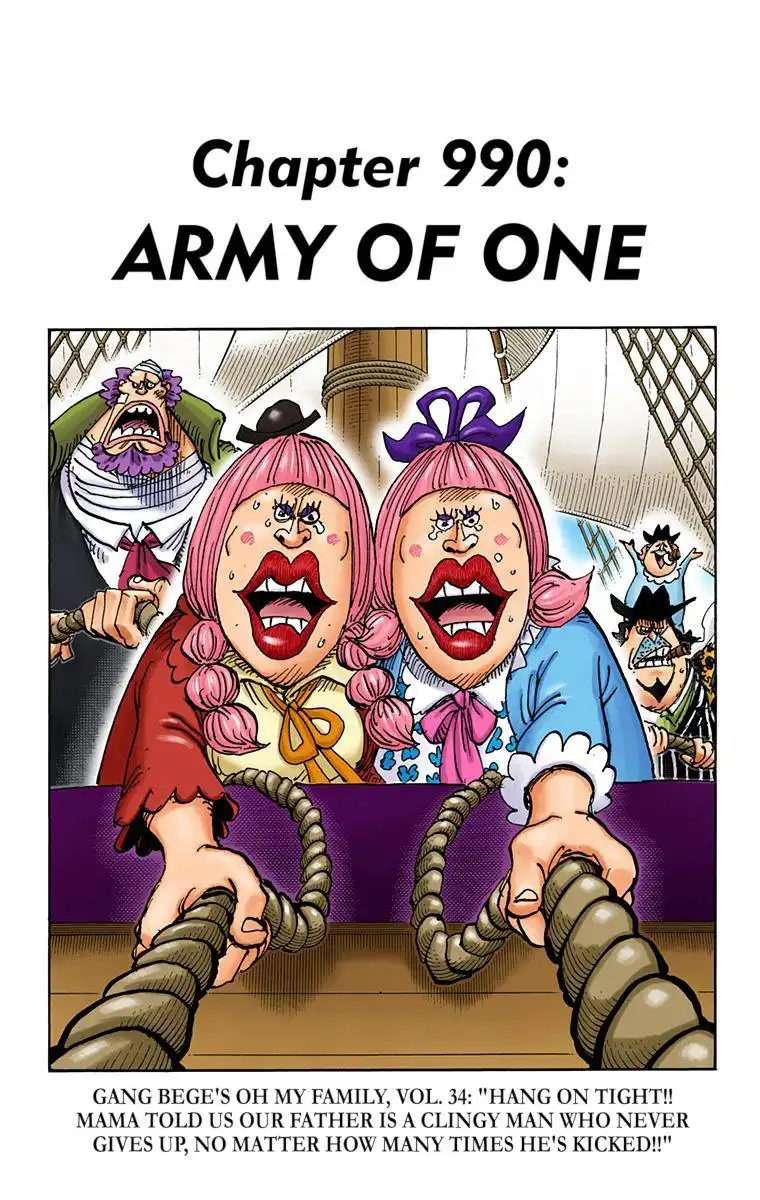 One Piece - Digital Colored Comics Chapter 990