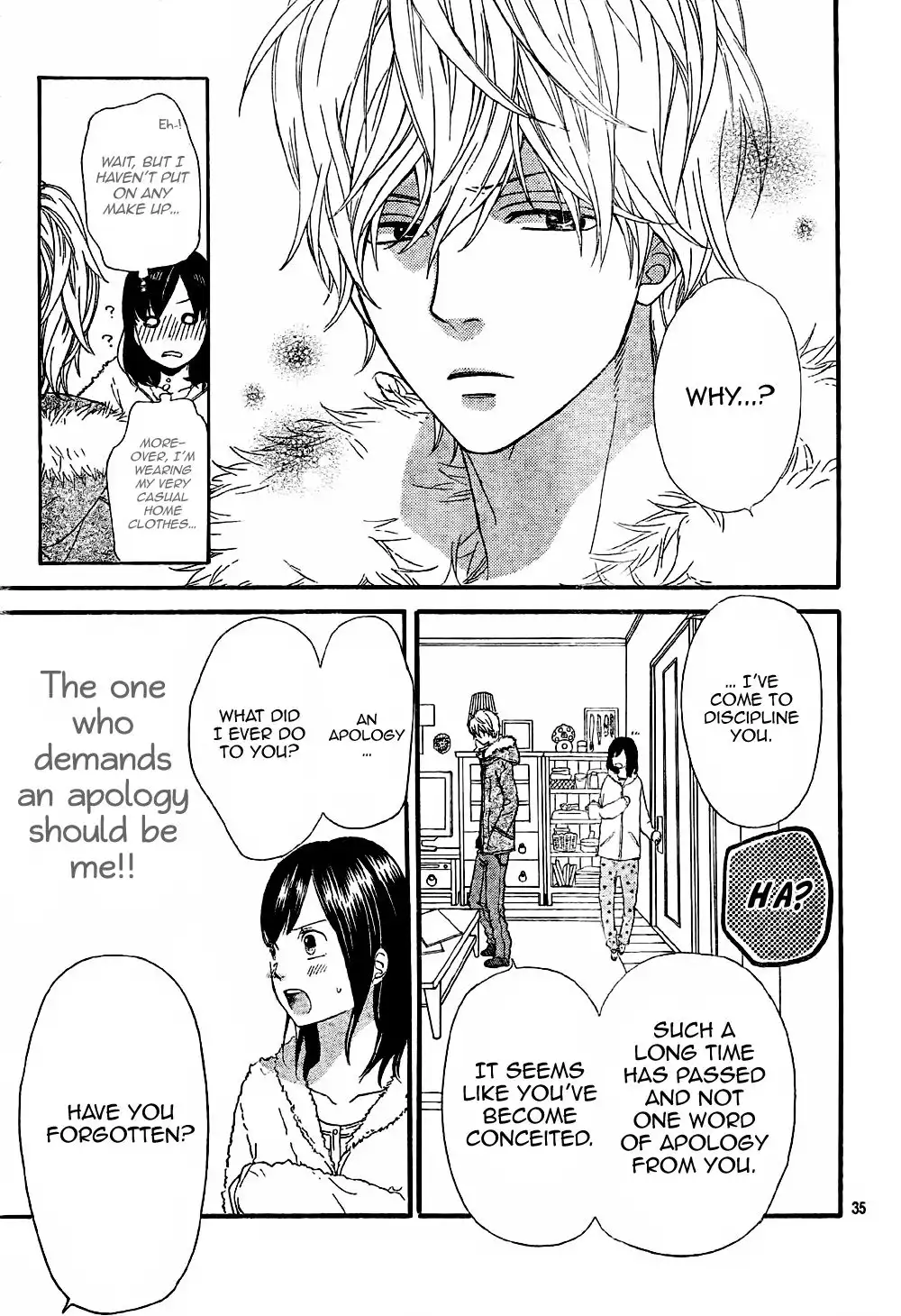 Ookami Shoujo to Kuro Ouji Chapter 7