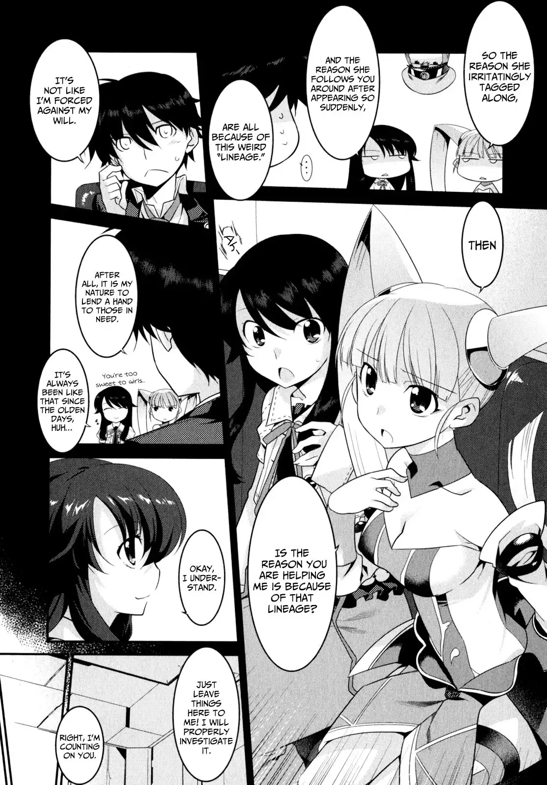 Ore ga Heroine o Tasukesugite Sekai ga Little Mokushiroku!? Chapter 12