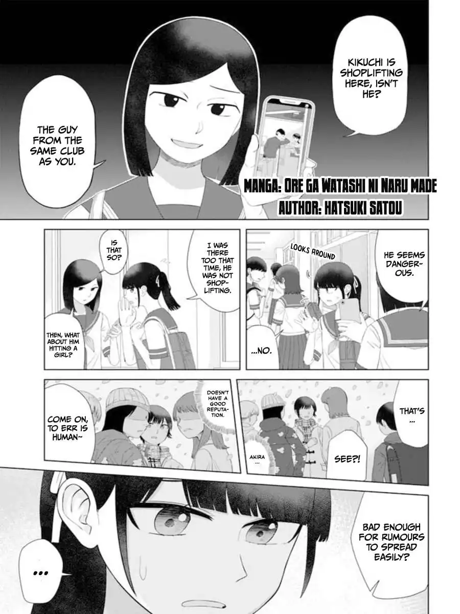 Ore ga Watashi ni Naru made Chapter 61