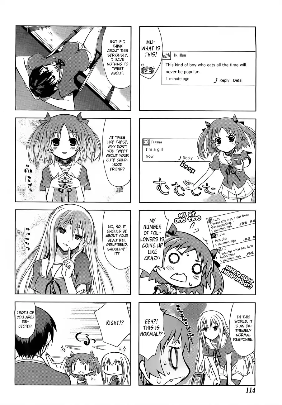 Ore no Kanojo to Osananajimi ga Shuraba Sugiru 4-Koma Chapter 3