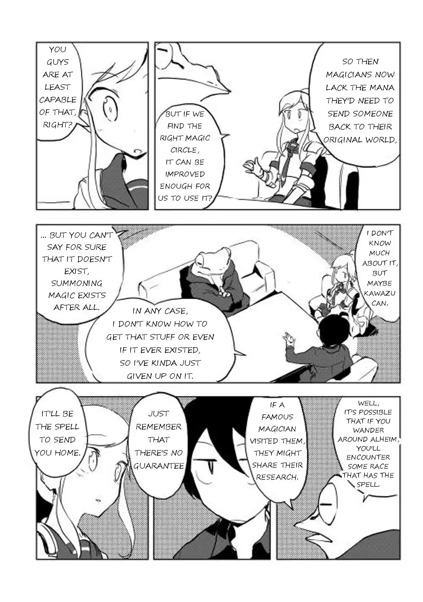 Ore to Kawazu-san no Isekai Hourouki Chapter 15