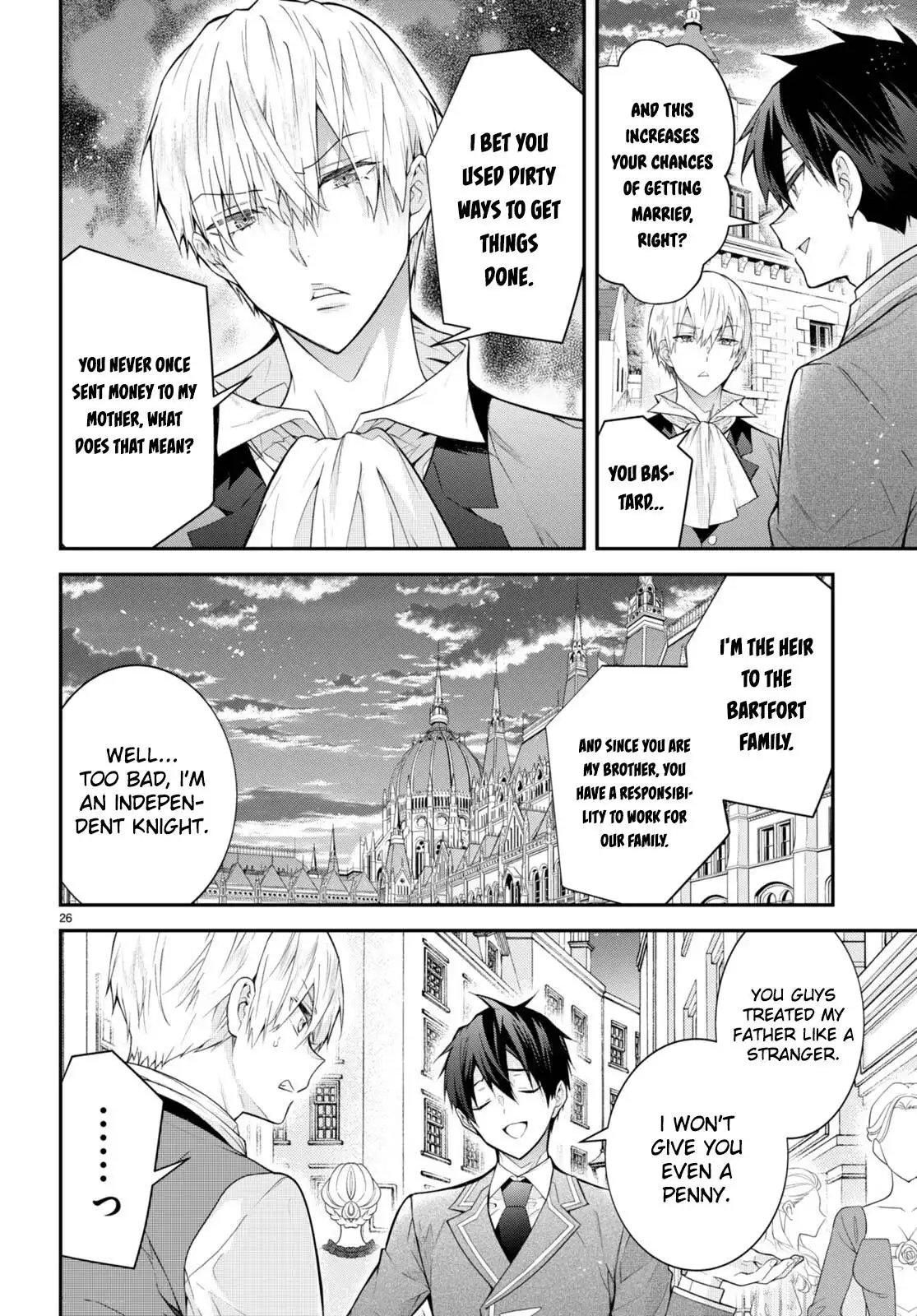 Otome Game Sekai wa Mob ni Kibishii Sekai Desu Chapter 45