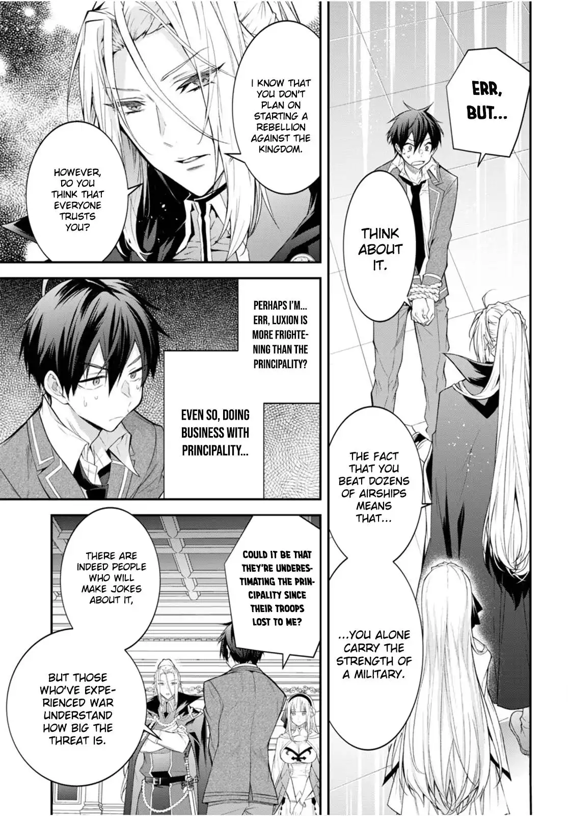 Otome Game Sekai wa Mob ni Kibishii Sekai Desu Chapter 47