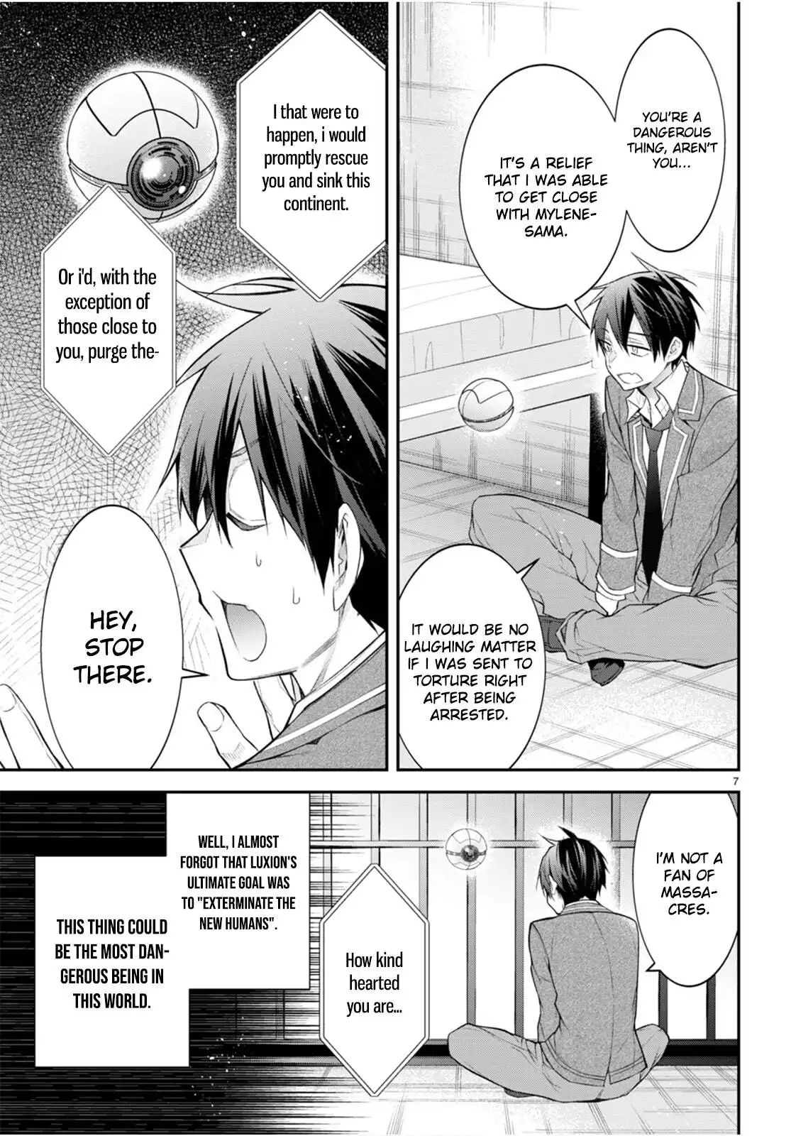 Otome Game Sekai wa Mob ni Kibishii Sekai Desu Chapter 47