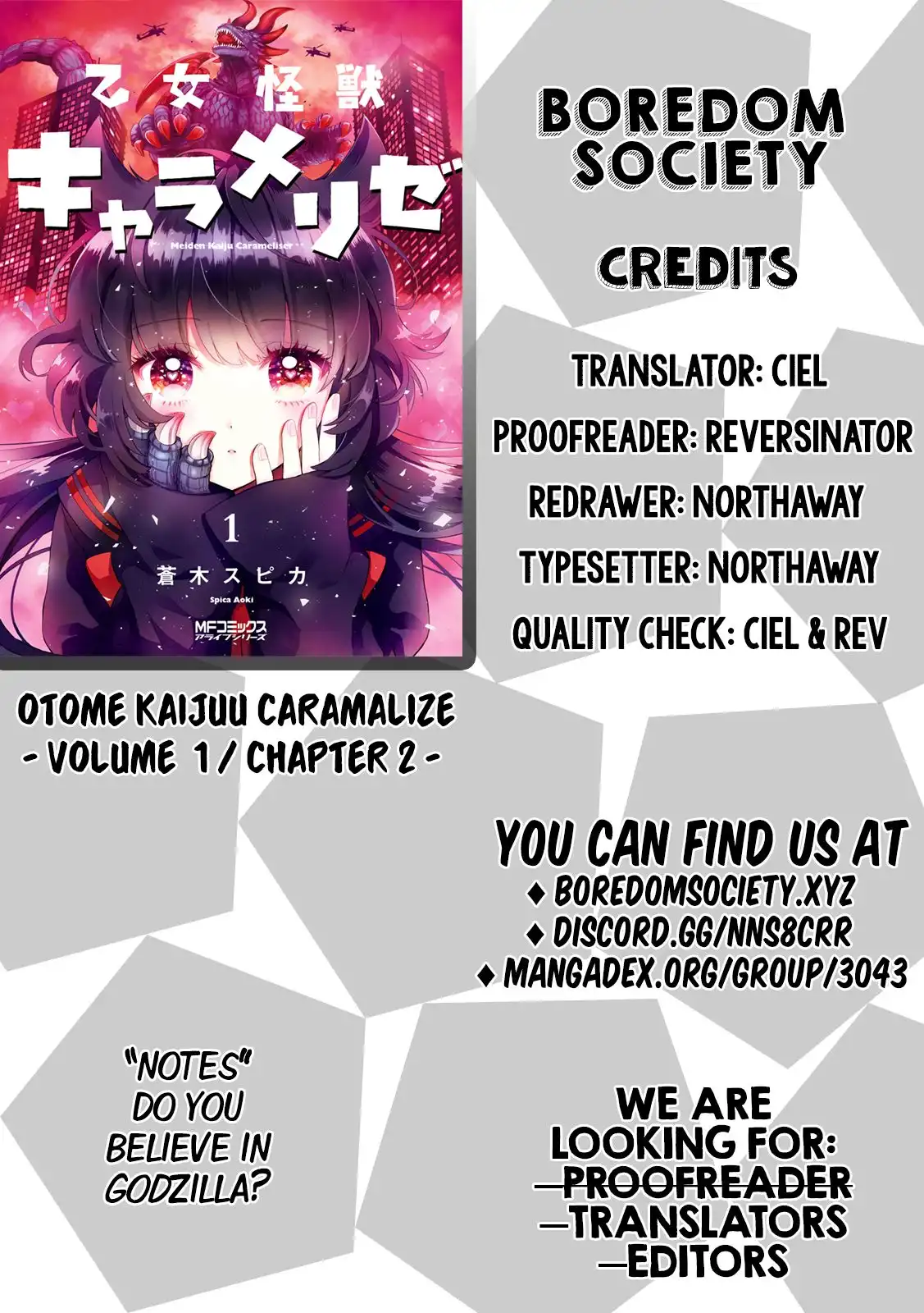 Otome Kaijuu Caramelize Chapter 2