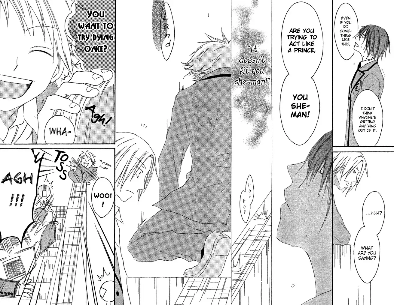 Ouji to Majou to Himegimi to Chapter 1