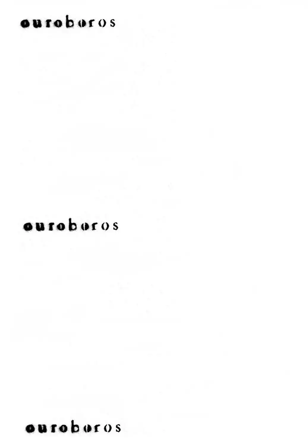 Ouroboros Chapter 1