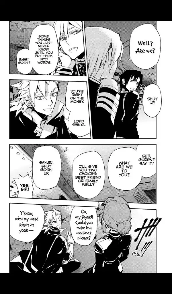 Owari no Seraph Chapter 25