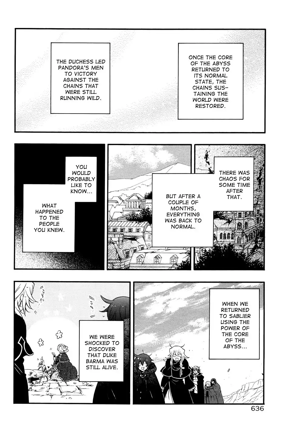 Pandora Hearts Chapter 104