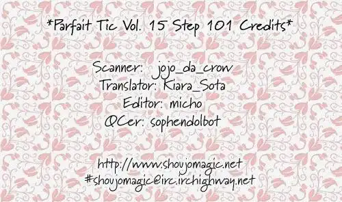 Parfait Tic Chapter 101