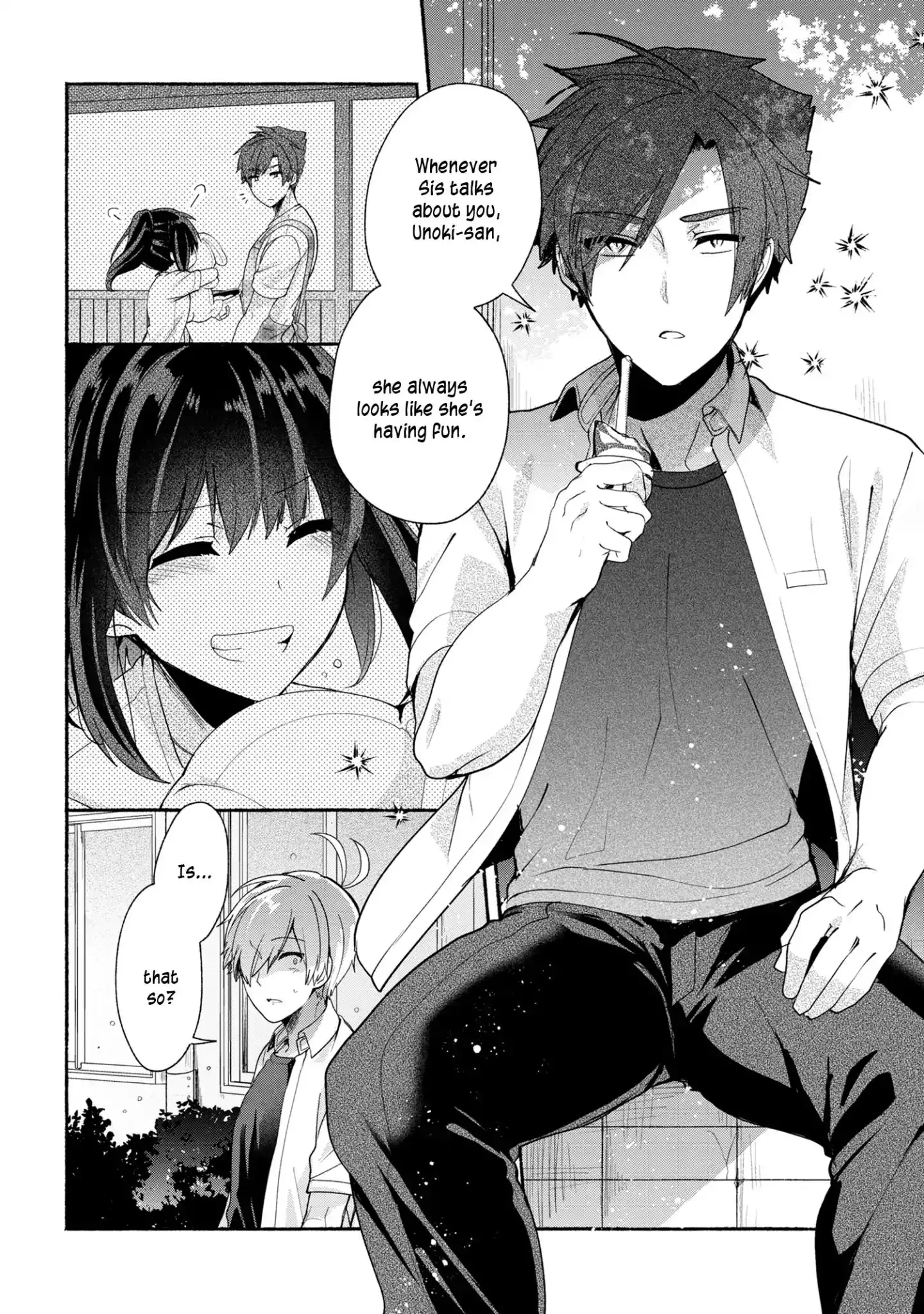 Pashiri na Boku to Koisuru Banchou-san Chapter 37