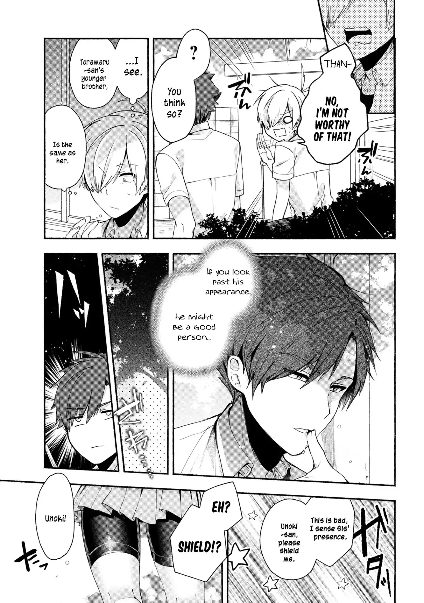 Pashiri na Boku to Koisuru Banchou-san Chapter 37