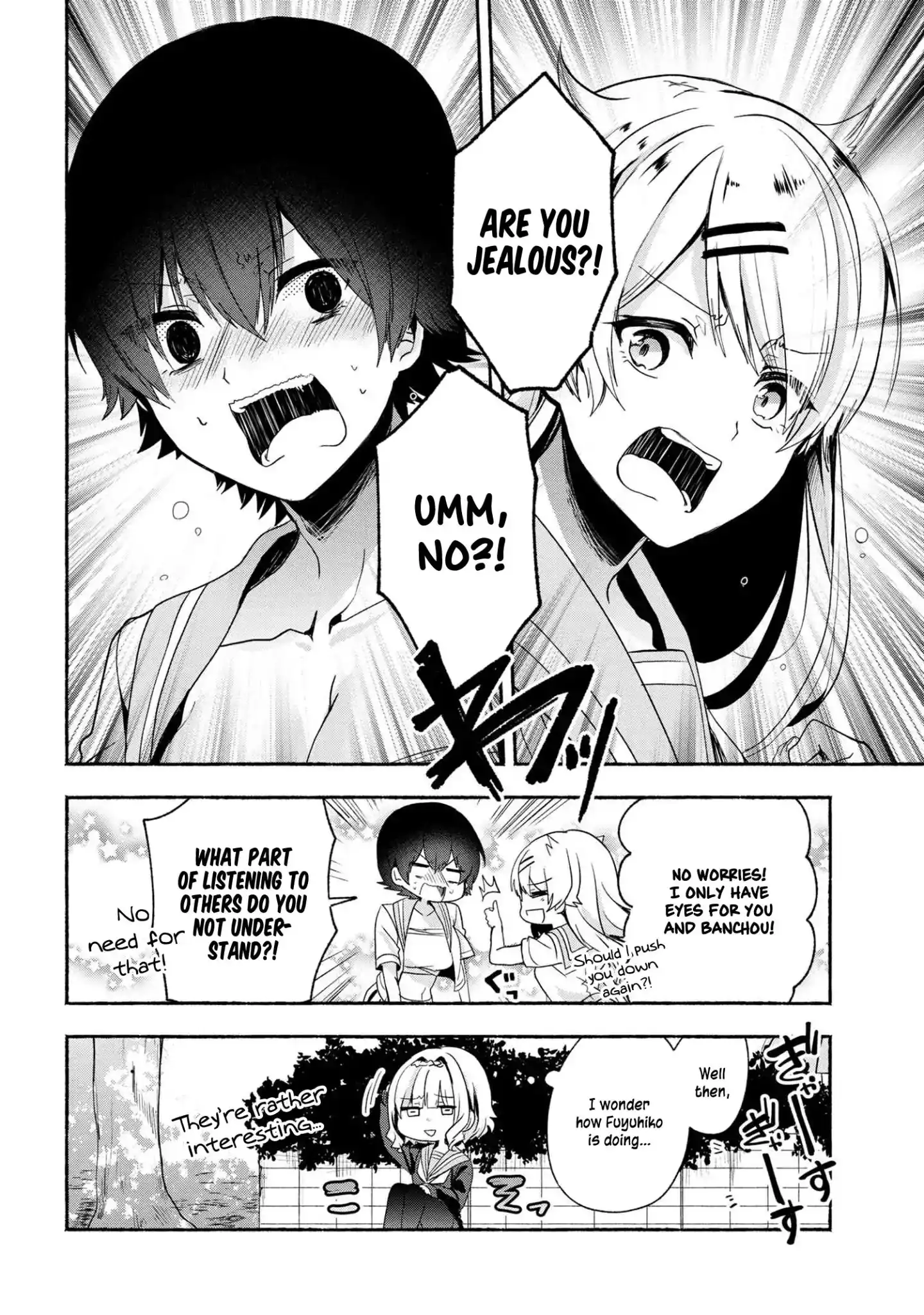 Pashiri na Boku to Koisuru Banchou-san Chapter 39