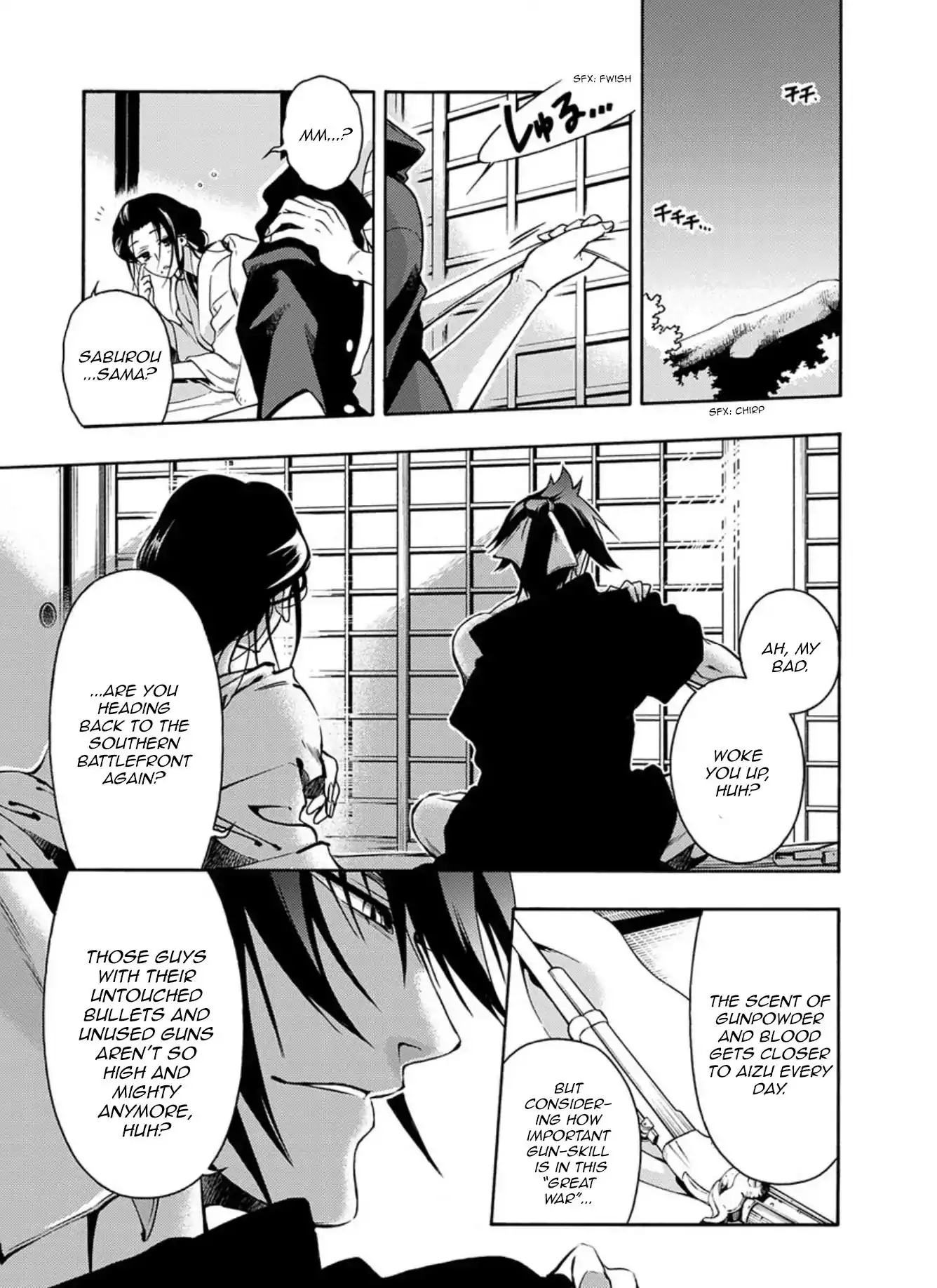 Peace Maker Kurogane Chapter 85