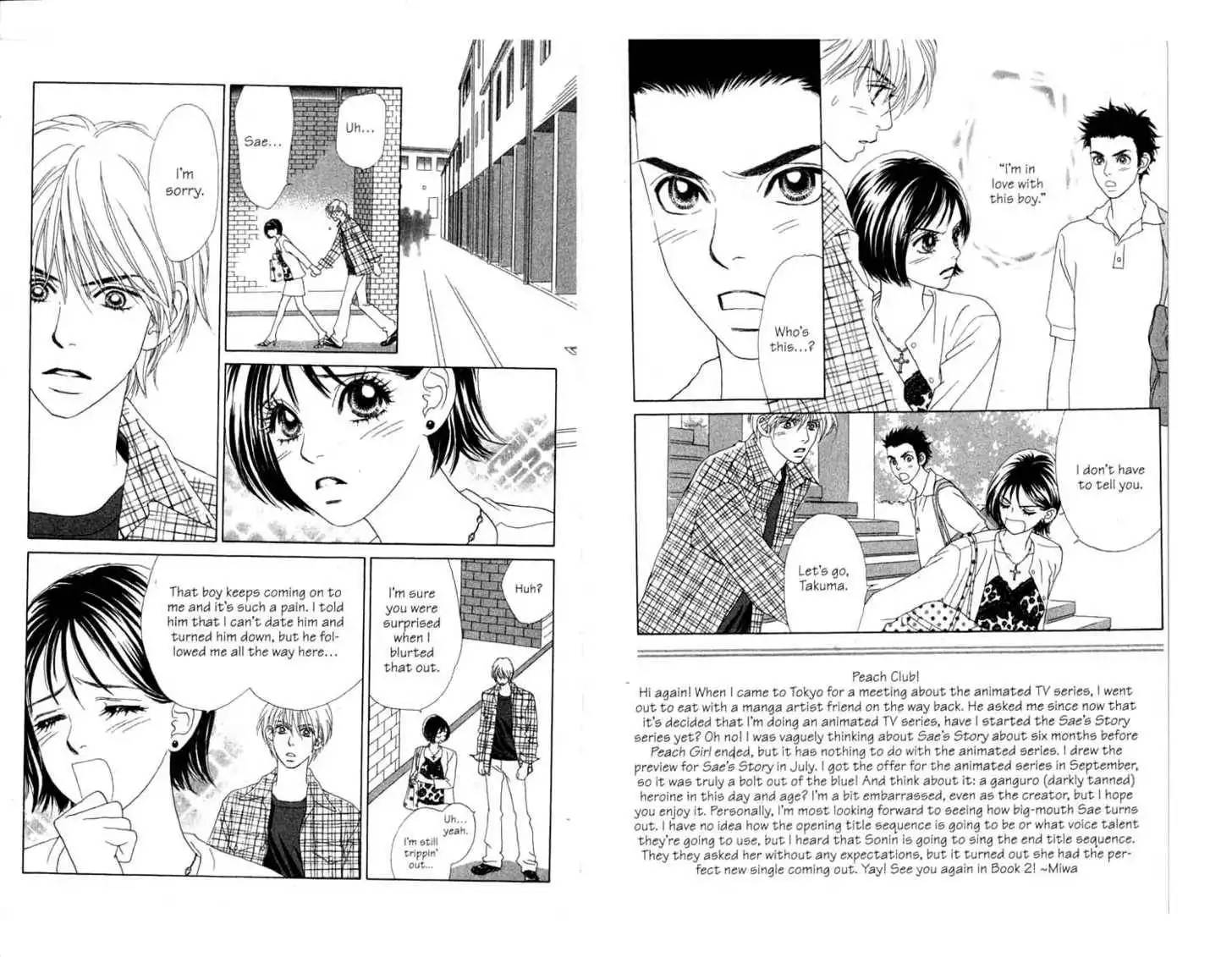 Peach Girl: Sae's Story Chapter 0