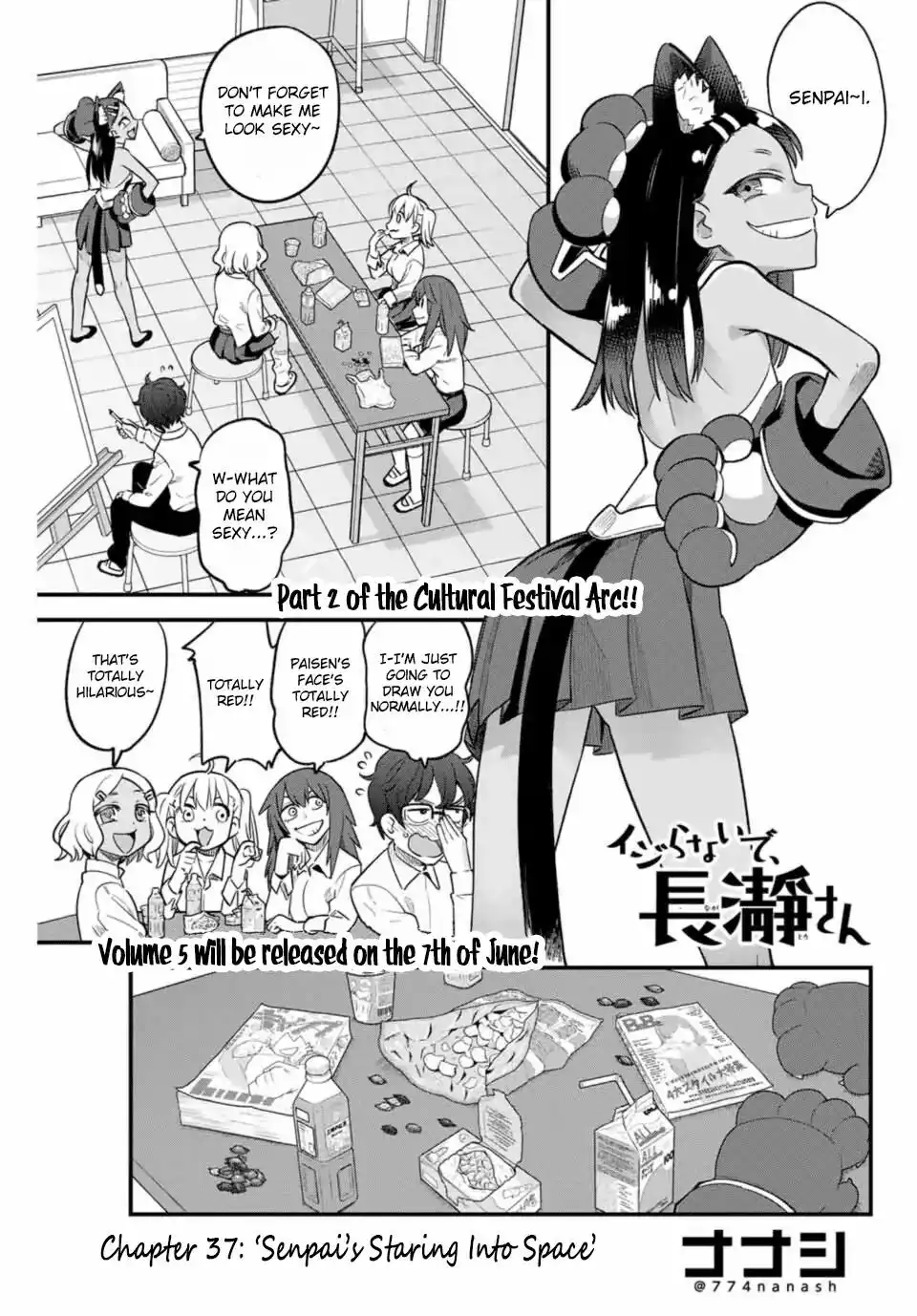 Please don't bully me, Nagatoro Chapter 37