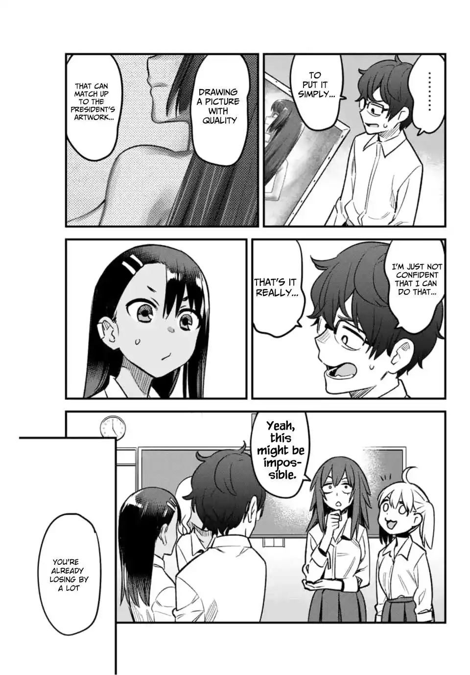 Please don't bully me, Nagatoro Chapter 39