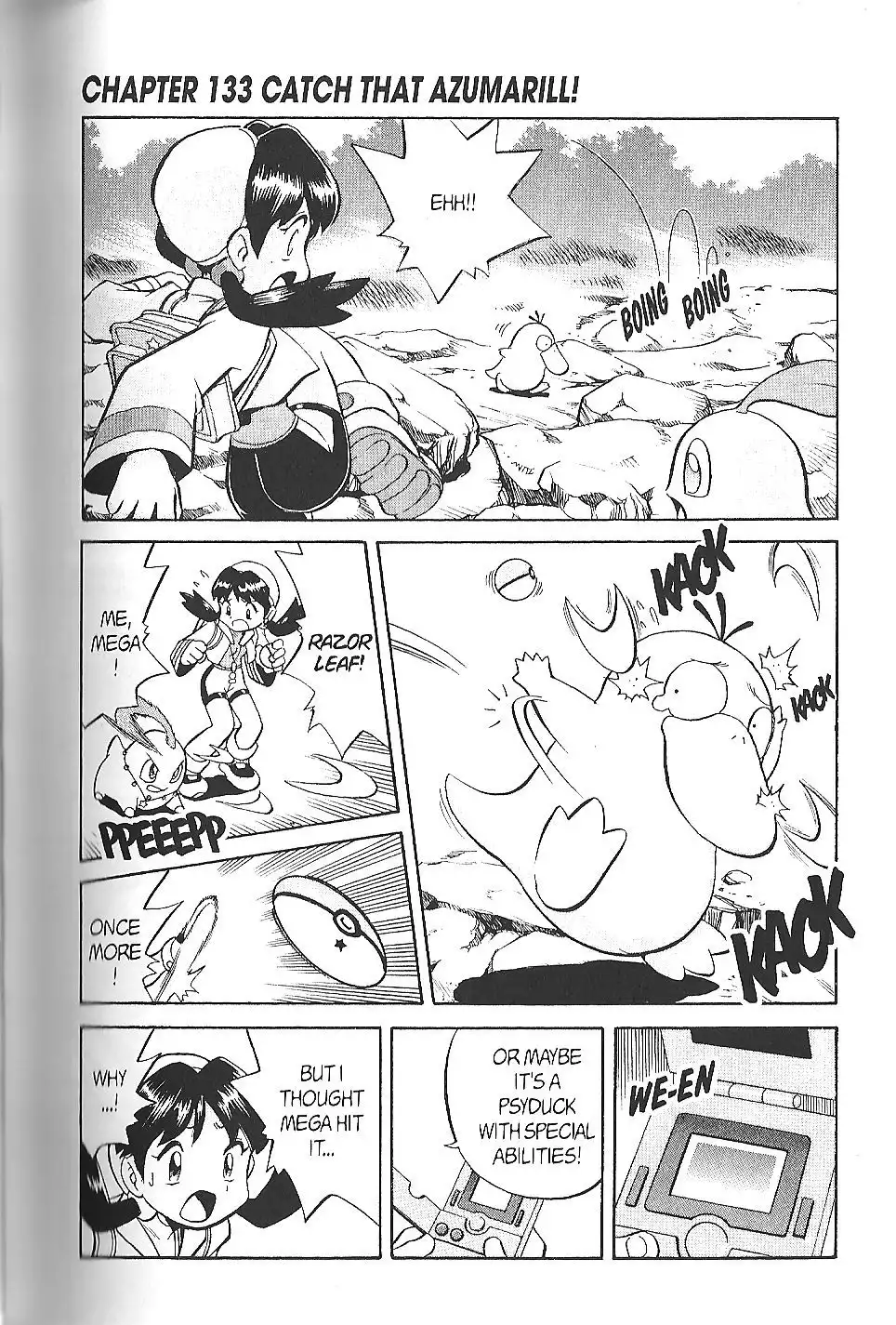 Pokemon Adventures Chapter 132