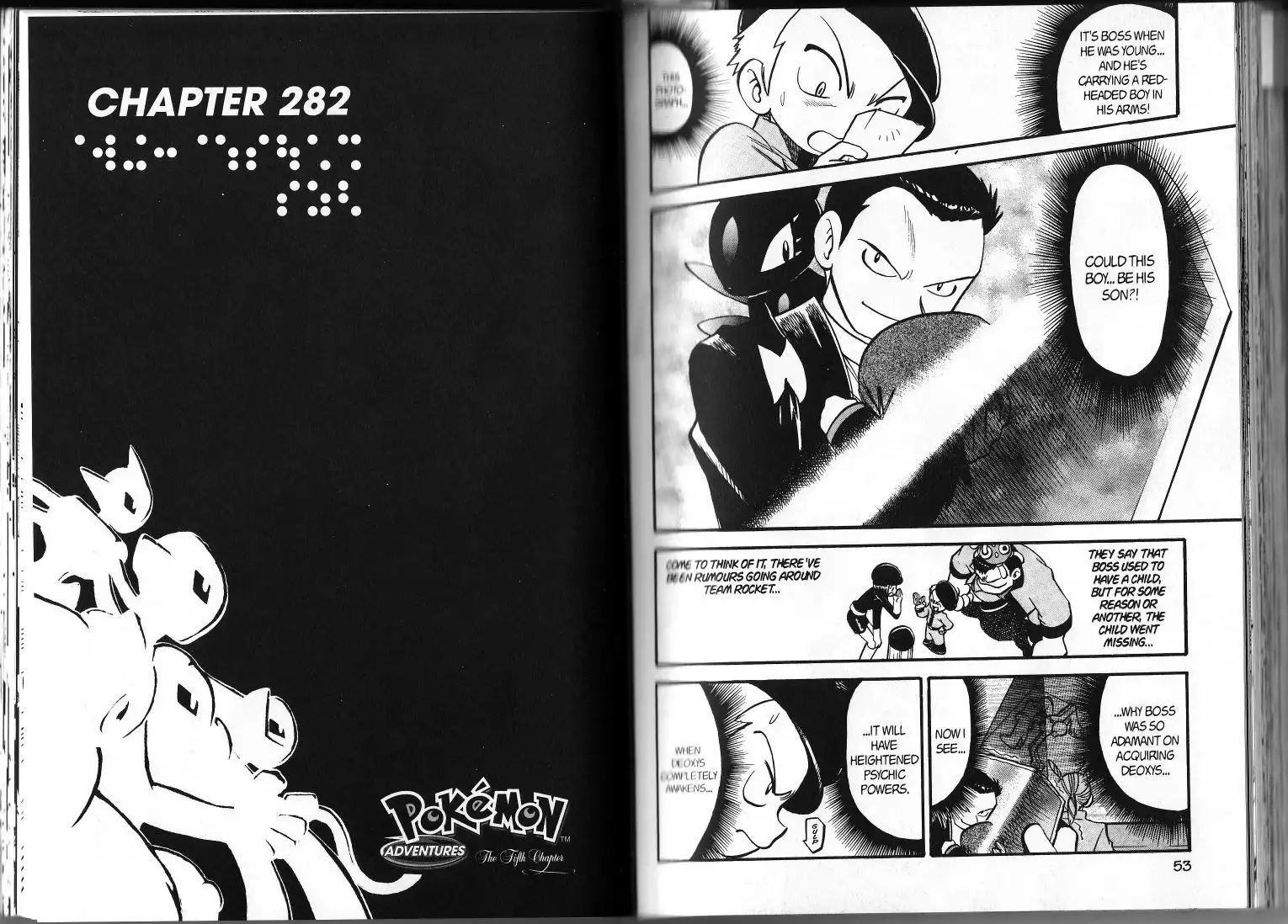 Pokemon Adventures Chapter 282