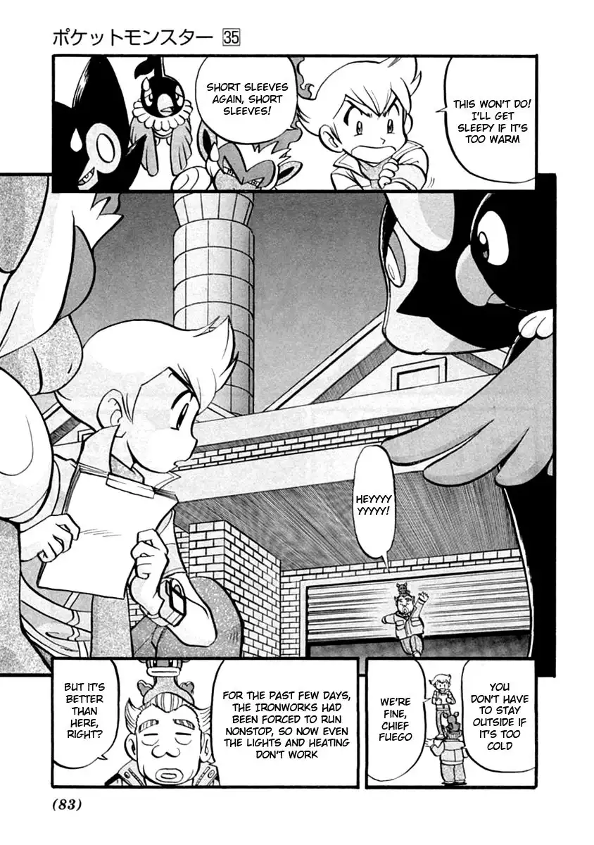 Pokemon Adventures Chapter 389