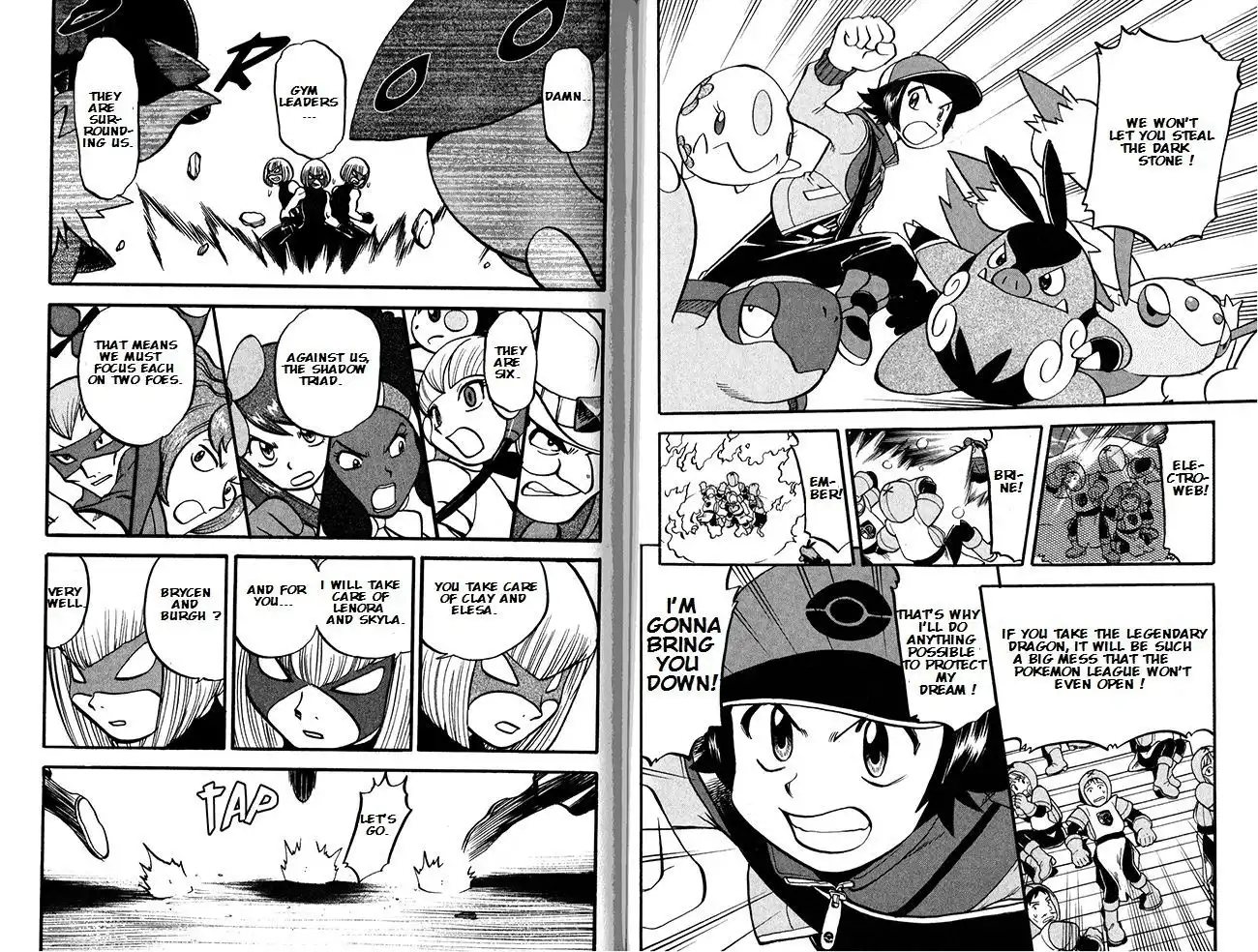 Pokemon Adventures Chapter 496