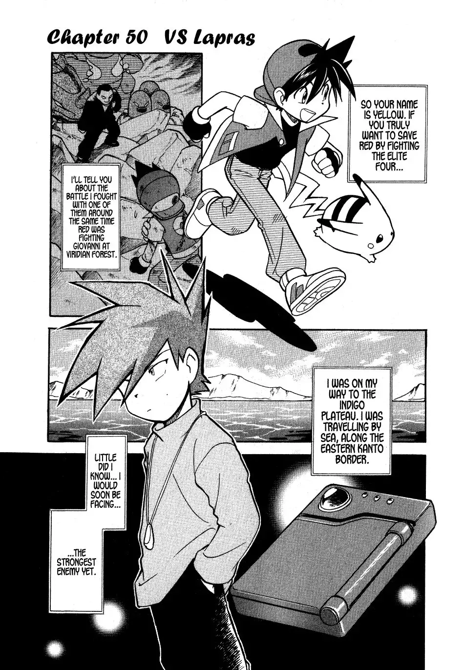 Pokemon Adventures Chapter 50