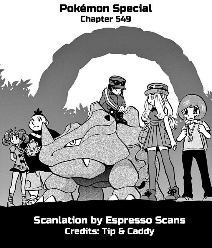 Pokemon Adventures Chapter 549