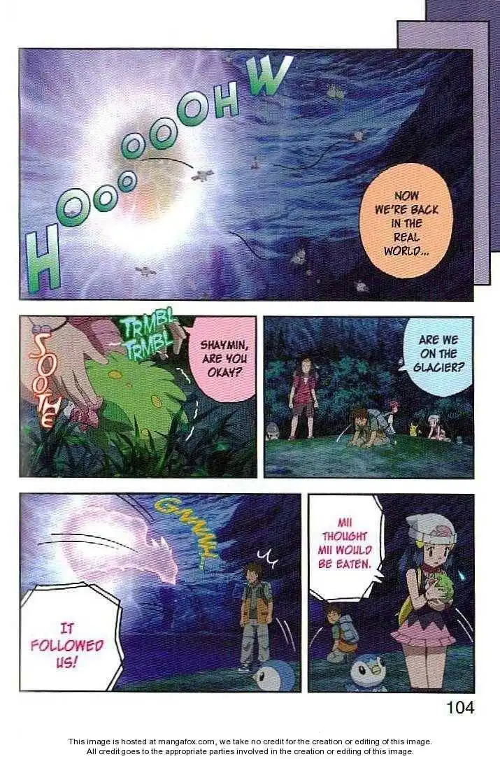 Pokémon: Giratina and the Sky Warrior! Ani-Manga Chapter 4