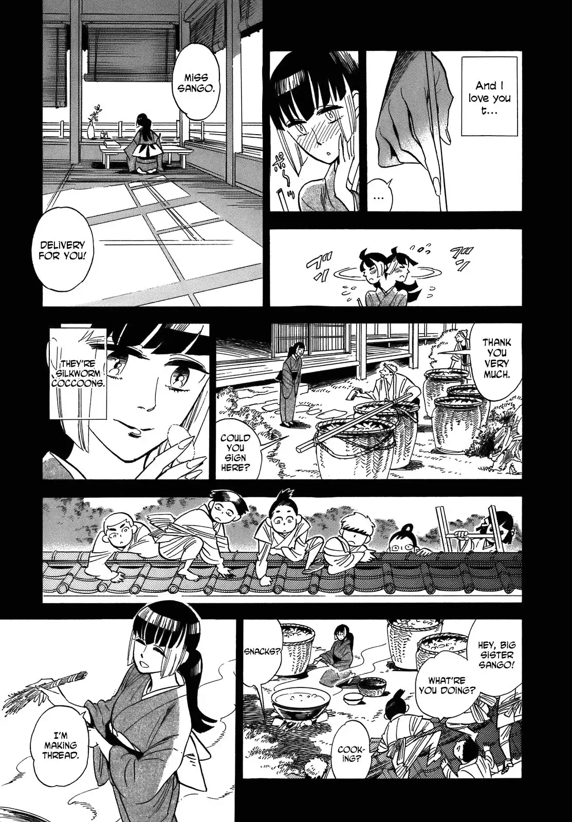 Ran to Haiiro no Sekai Chapter 19