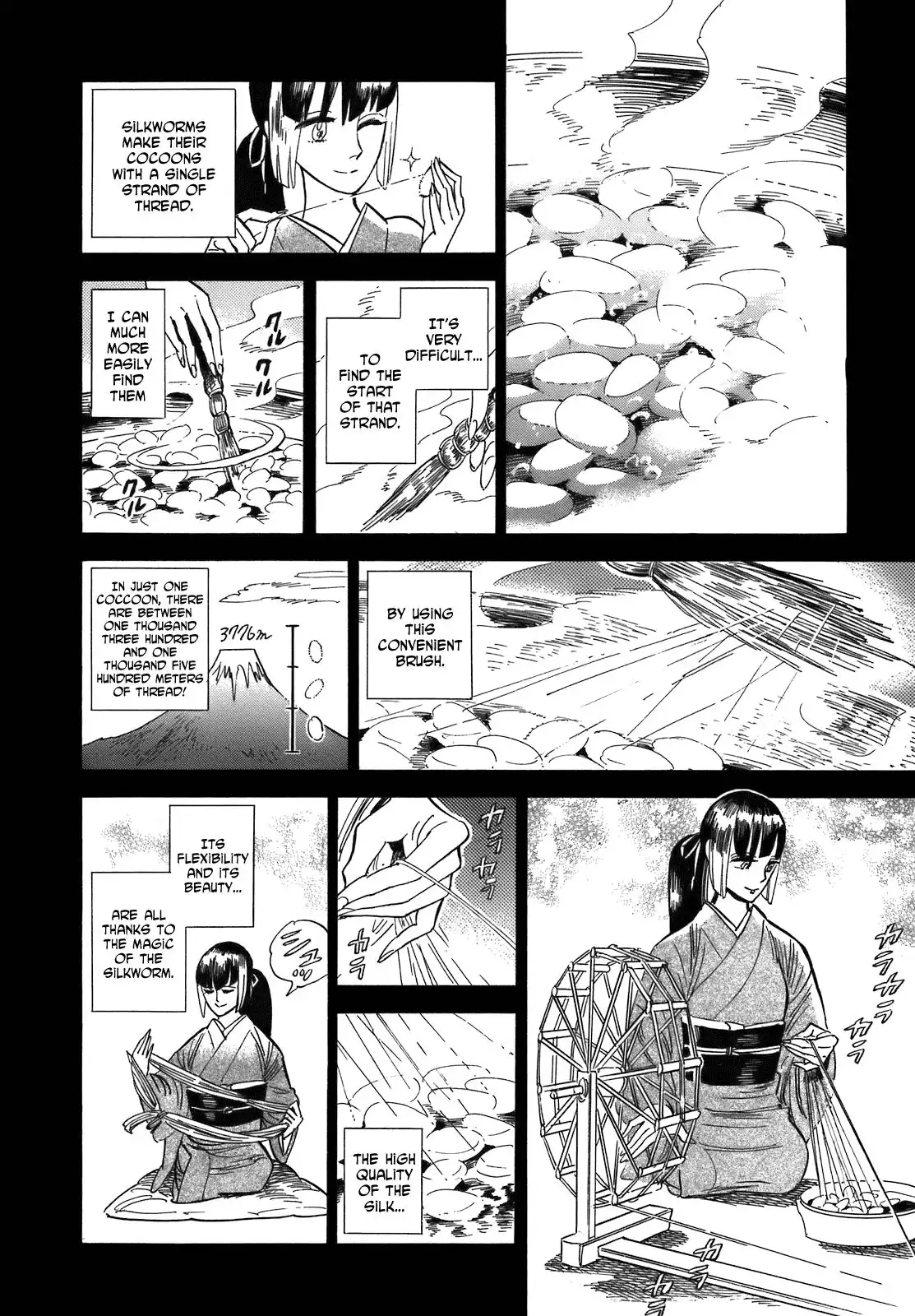 Ran to Haiiro no Sekai Chapter 19