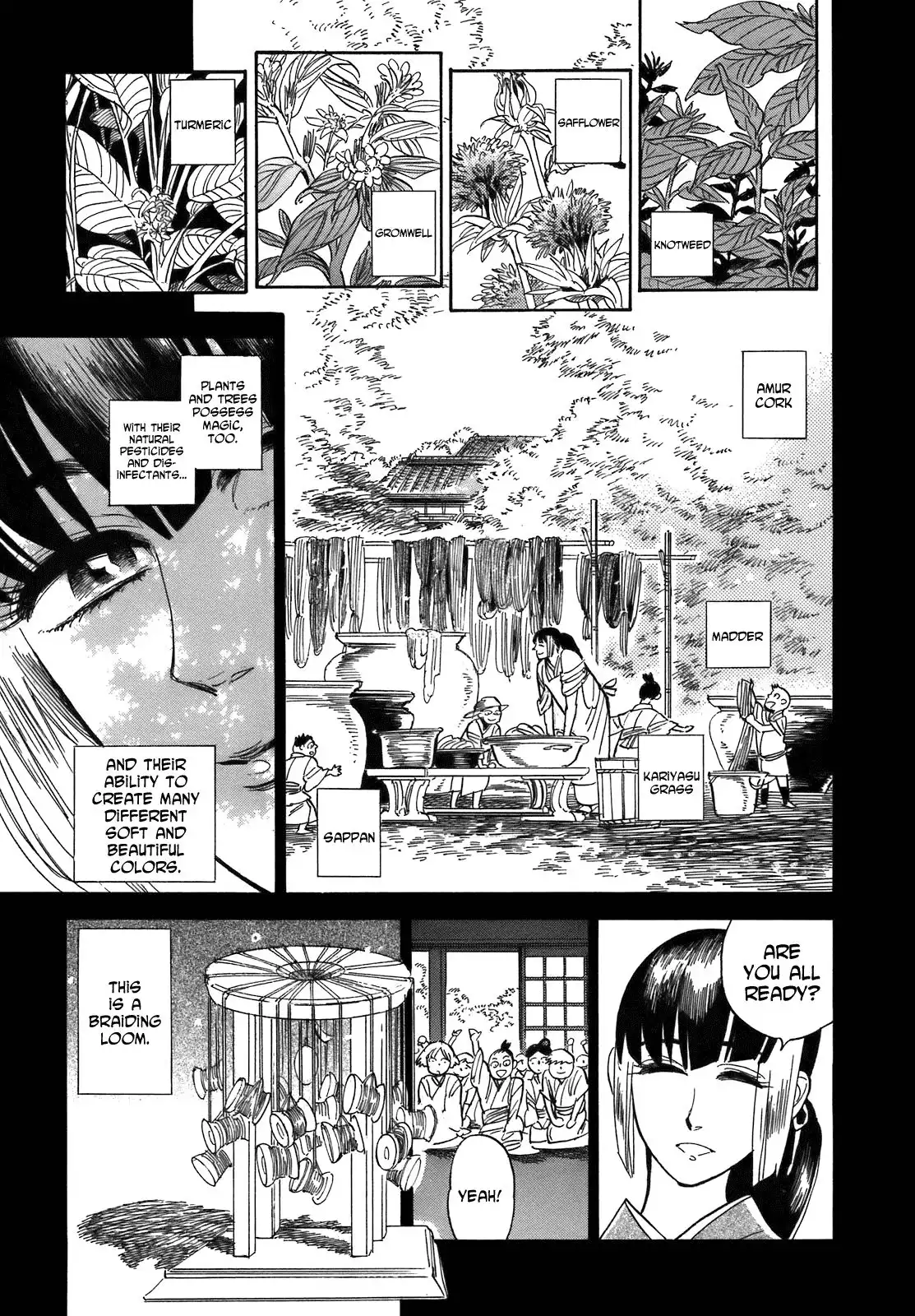 Ran to Haiiro no Sekai Chapter 19