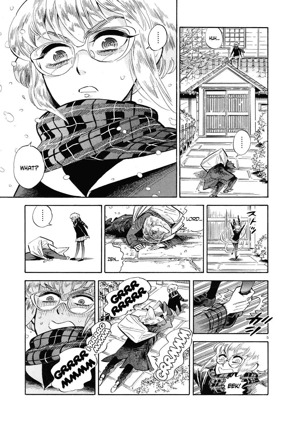 Ran to Haiiro no Sekai Chapter 35.1