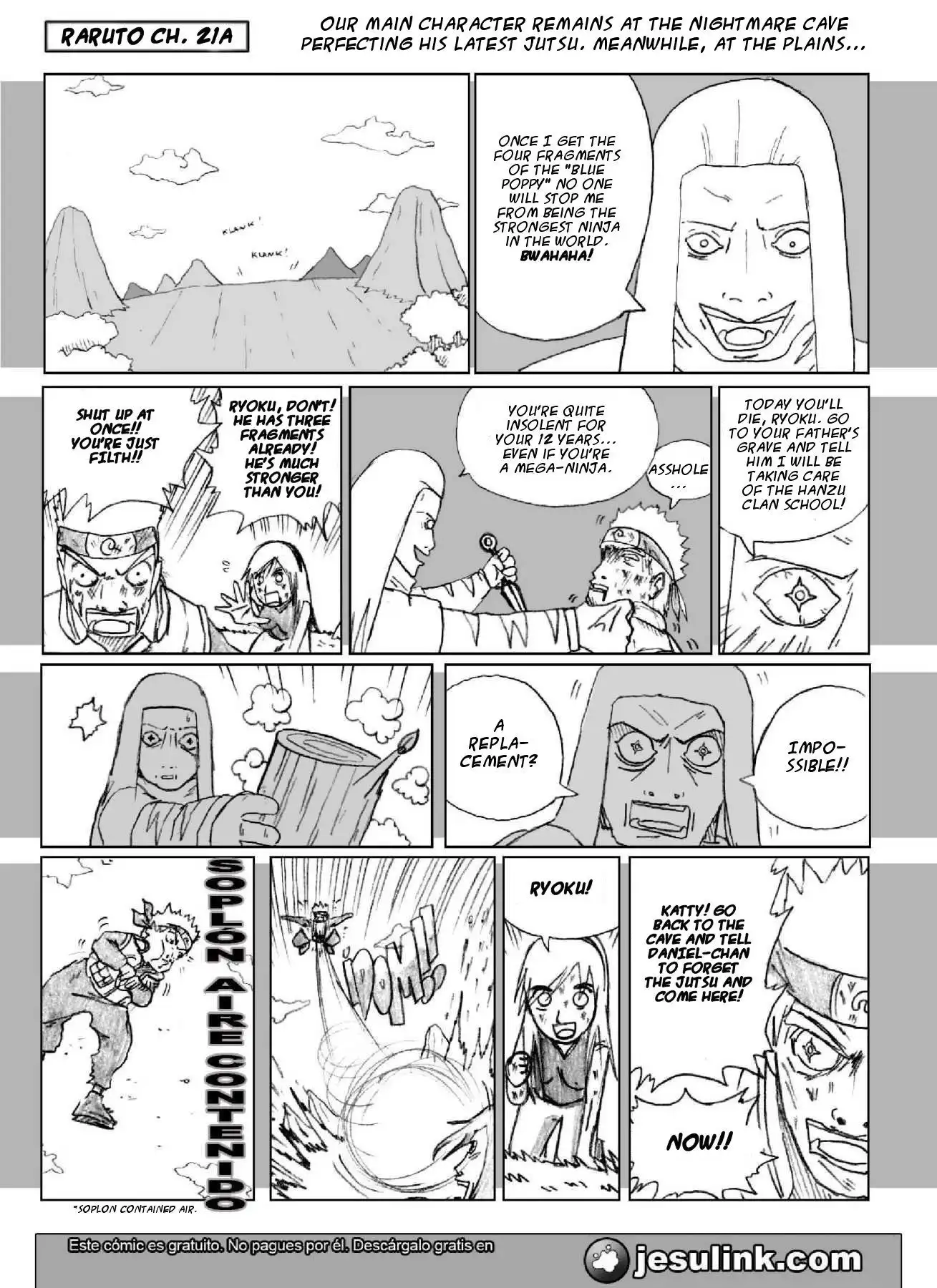 Raruto Chapter 21