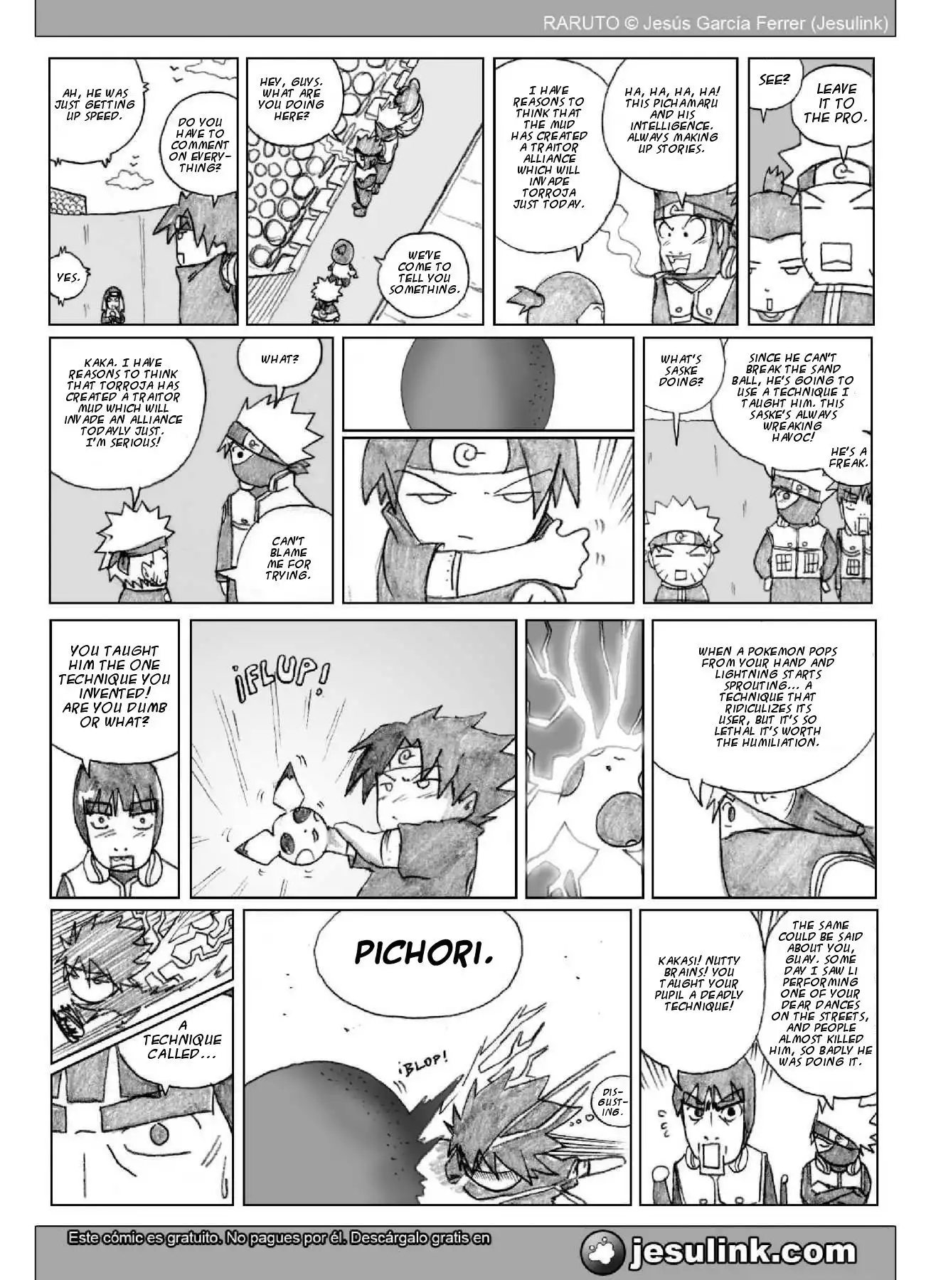 Raruto Chapter 21