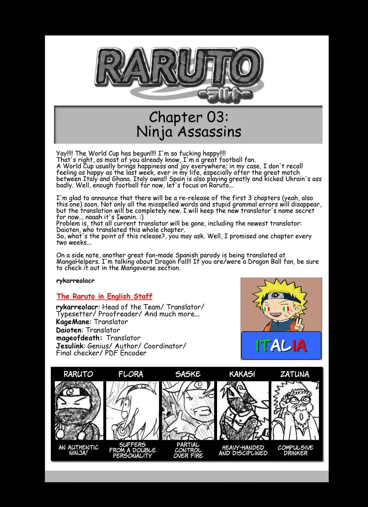 Raruto Chapter 3