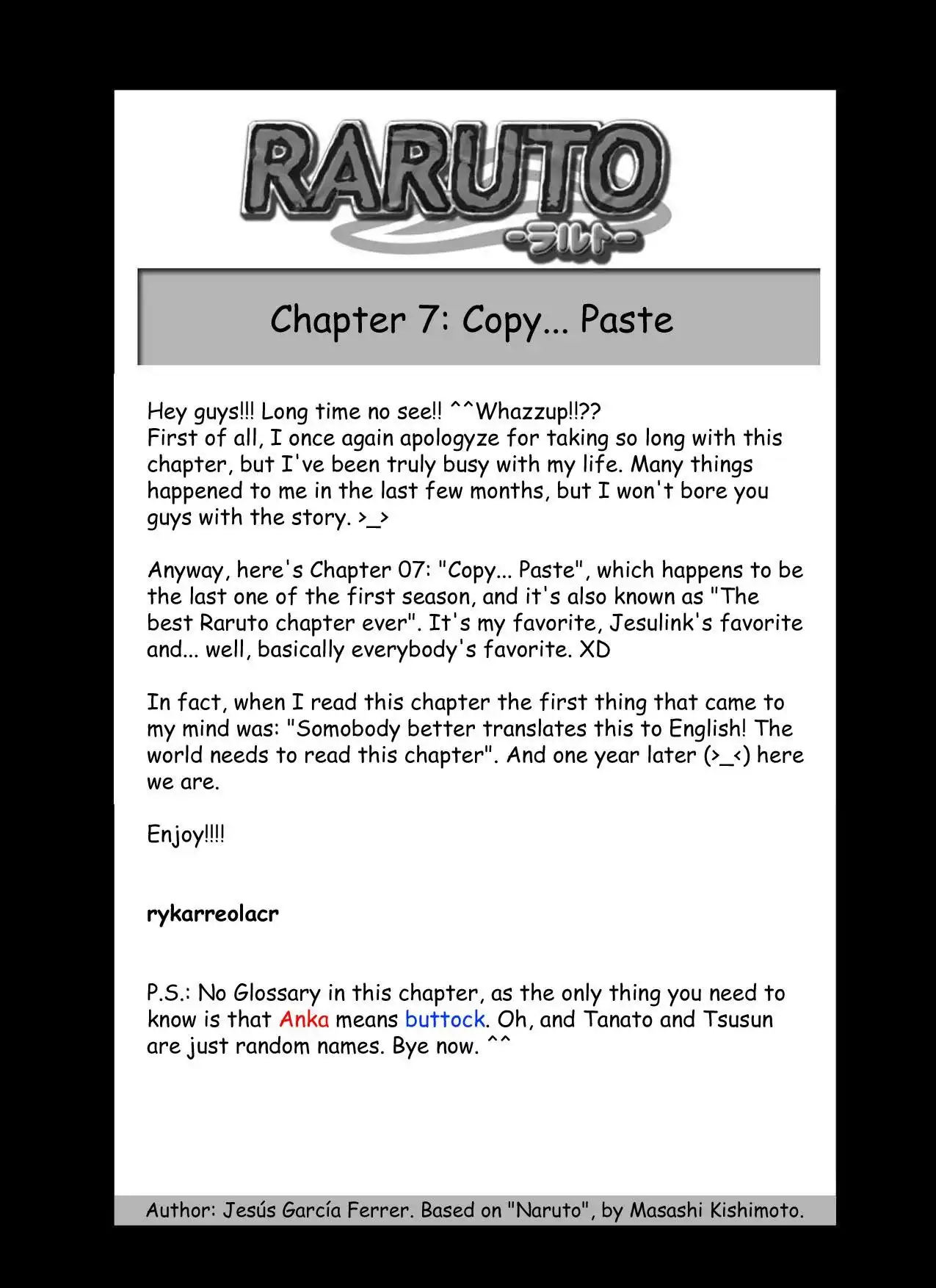 Raruto Chapter 7 1