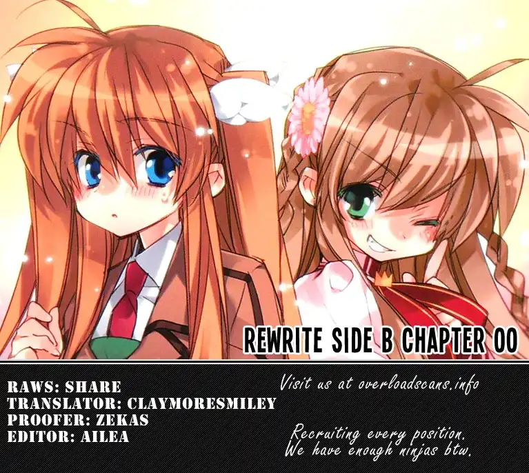 Rewrite Chapter 0