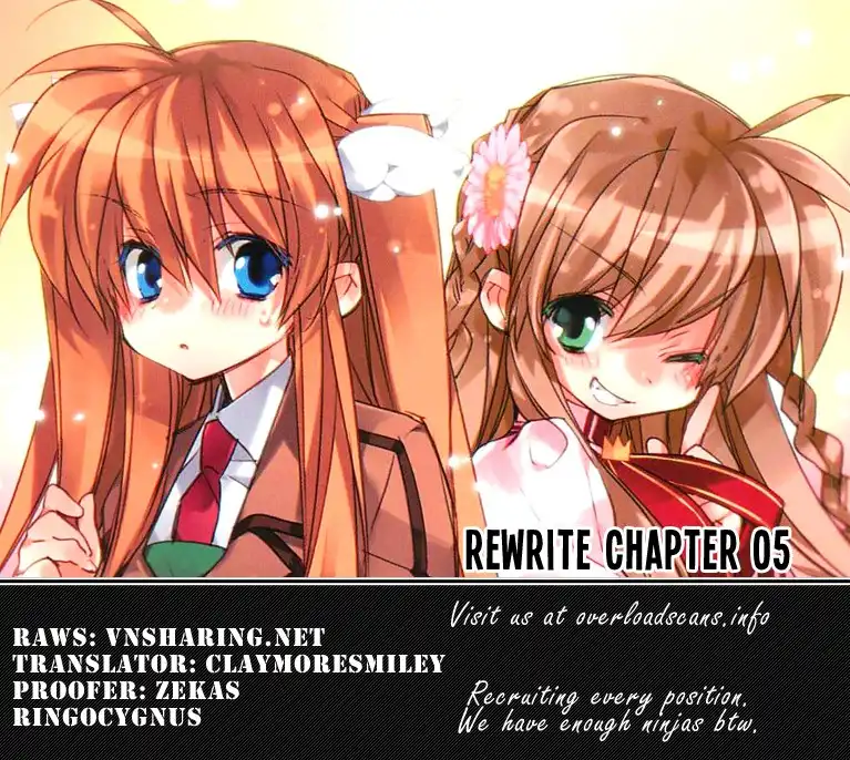 Rewrite Chapter 5