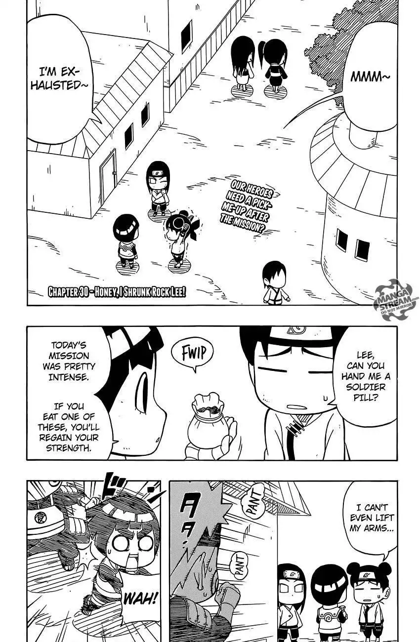 Rock Lee's Springtime of Youth Chapter 30