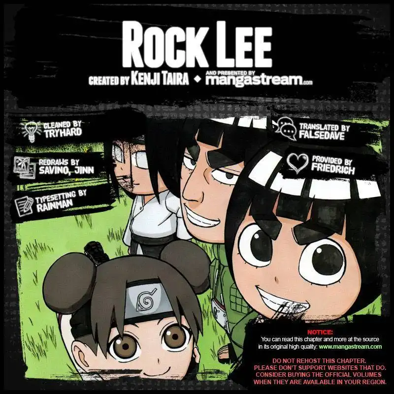 Rock Lee's Springtime of Youth Chapter 30