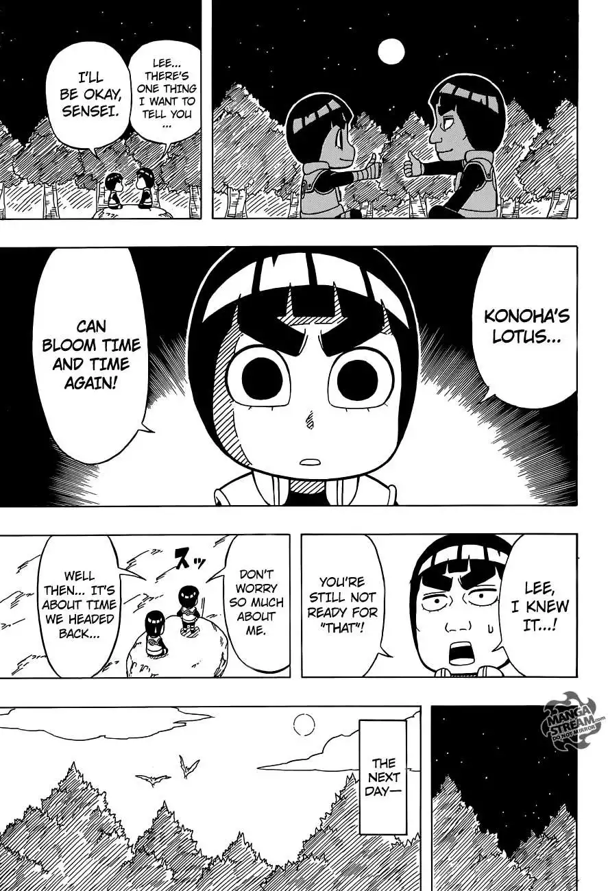 Rock Lee's Springtime of Youth Chapter 39